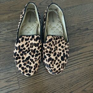 Birdies The Starling Leopard Pattern Women's Flats